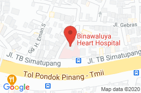 Informasi lengkap dan buat janji di RS Jantung Binawaluya. Biaya, tindakan medis, daftar dokter, selengkapnya.