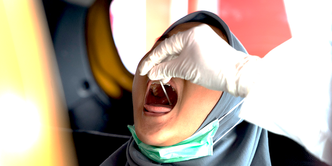 PCR Swab Test (Drive Thru) - Hasil 24 Jam